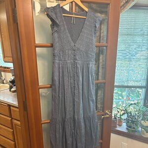 Blue Anthropologie Size Medium Dress